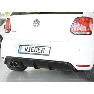 RIEGER - VOLKSWAGEN POLO GTI 6R PRE FACELIFT - RIEGER PERFORMANCE DIFFUSER - GLOSS BLACK