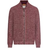 camel active - Gebreide Cardigan - Amberrood - Zachte Katoenmix