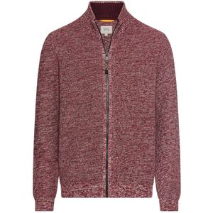 camel active - Gebreide Cardigan - Amberrood - Zachte Katoenmix