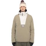 Gansett Popover Anorak - Winterjacke - Blauw - 2L Poly Ripstop - Waterdicht