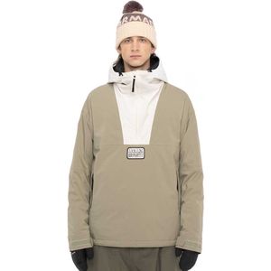 Gansett Popover Anorak - Winterjacke - Blauw - 2L Poly Ripstop - Waterdicht