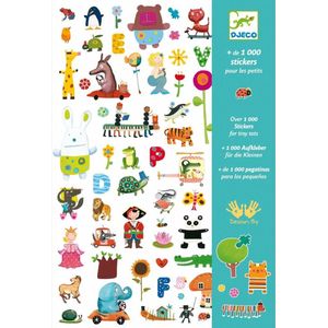 Djeco stickers voor de kleintjes 1000 stickers for little ones