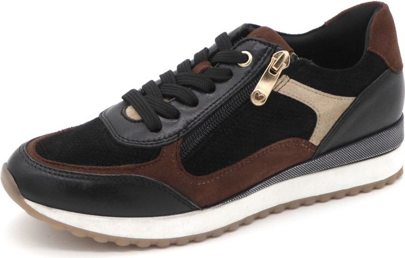 Marco Tozzi - 23719-098 - Dames Sneaker - Zwart/Combi