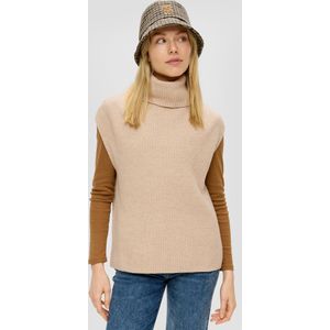 s.Oliver - Strickpullunder - Zacht Gebreide Trui - Mouwloos - Regular Fit