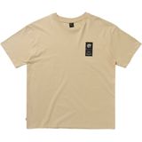 Mystic Pansy Tee - Pale Khaki
