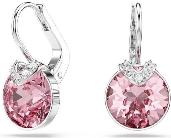 Swarovski - MP Bella - Oorbellen - Roze en Zilver