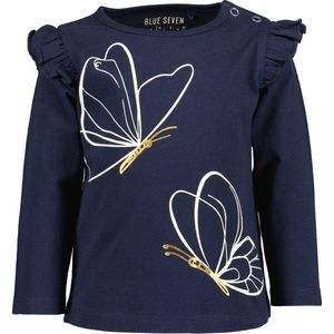Blue Seven - Meisjes Shirt - Navy - Maat 68