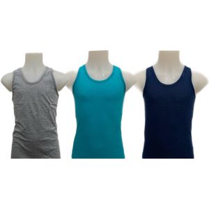 Embrator Jongens Hemdjes 3-stuks mix maat 152/158