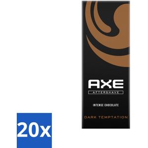 Axe - Aftershave - Dark Temptation - Intense Chocolate - 100 ml - Bulkverpakking - 20 stuks