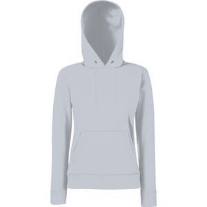Fruit of the Loom - Lady-Fit Classic Hoodie - Grijs - XS