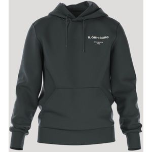 Björn Borg Essential 1 Hoodie Heren - Trui met Capuchon - Katoen - Urban Chic Groen - Maat L
