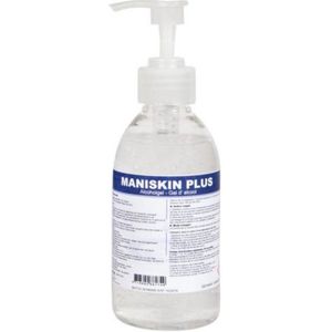 Reymerink Maniskin Plus | 500ml 70% Alcoholgel | Drukpomp | Hand desinfectie | Antibacterieel