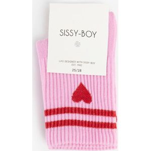 Sissy-Boy - Roze sokken met hartje