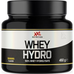 XXL Nutrition - Whey Hydro - Whey Hydrolisaat Eiwit, Proteïne Shake, Eiwitshake, Protein - Banaan - 450 gram