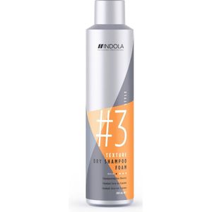 Indola Dry Shampoo Foam 300 ml - Droogshampoo vrouwen - Voor Alle haartypes
