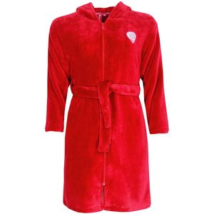 AnnaRebella - Badjas - Rood - Fleece