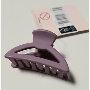 Medium haarklem purple - Zenner limited edition - style & go - middel - lila paars - 4 x 2 cm - style & go