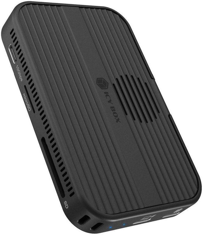 ICY BOX IB-DK4071M-CU31 - USB-C DockingStation - 7-in-1 - HDMI 4K@60Hz - USB 3.2 Gen 2 - Power Delivery 100W