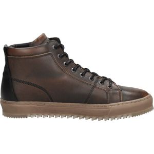 PME Legend Titon Hoge sneakers - Leren Sneaker - Heren - Bruin - Maat 44