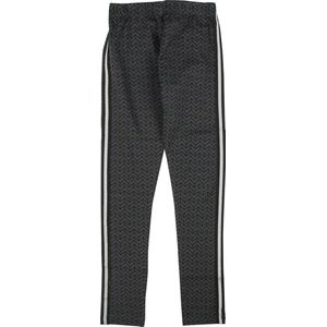 Birds by D-Rak Legging - donkergrijs - print - maat 110