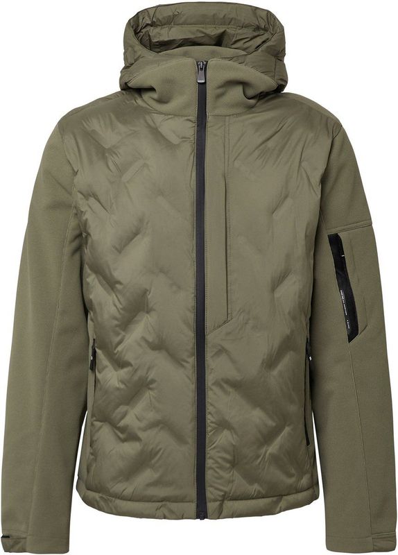 s.Oliver - Outdoor-Jack - Hybride Jas - Met Capuchon - Fleecevoering