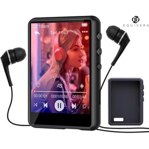 Equivera MP3 Speler Bluetooth - MP3 Speler - MP3 Speler met Bluetooth - MP3 Speler Bluetooth met FM Radio