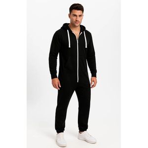 JC Blue Zwarte Huispak - Onesie mannen - Onesie Vrouwen - Maat XS