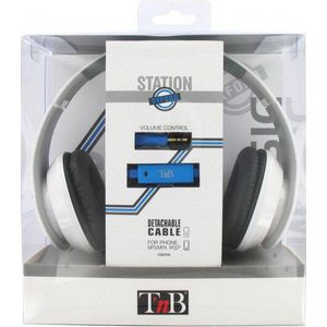 TnB - Oxford - Koptelefoon - Stereo - Volumeregeling -  3,5 mm Jack - luidsprekerspoel 40 mm