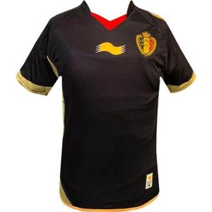 Rode Duivels - Vintage Official Match Shirt 2012 - Volwassenen - Zwart - Maat XS