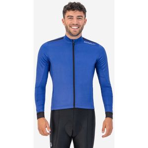 Rogelli Core Fietsshirt Heren Lange Mouwen - Wielershirt - Comfort fit - Blauw - Maat L