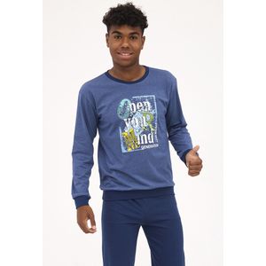 Cornette Jongens Pyjama Winter Lange Mouw Lange Broek F&Y Open 999/51 182/L