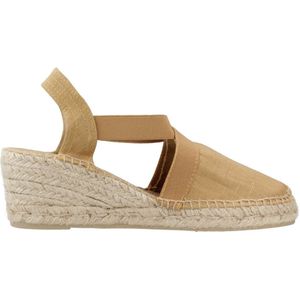 TER - Dames Espadrille - Katoen - Jute Sleehak - Veganistisch