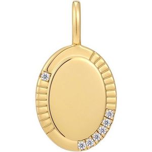 Ania Haie AH NC048-16G Pop Charms Dames Hanger - Fantasie - Sieraad - Zilver - Goudkleurig - 925 Zilver - 10 mm breed - 13 mm lang