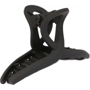 Claw clip  - bow tie - matt black - zwart - bow tie clip - matte - haarklem - haarclip - luxe dames haarklem - haarklauw