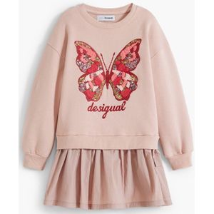 Desigual - Ann - Meisjesjurk - Kleurrijk - Bloemenmotieven