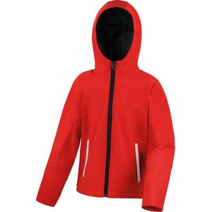 Jas Kind 7/8 years (7/8 ans) Result Lange mouw Red / Black 93% Polyester, 7% Elasthan