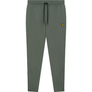 Lyle & scott fly fleece trainingsbroek in de kleur groen.