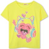 Billieblush U20924 T-shirt Met Korte Mouwen Geel 24 Months Meisjes
