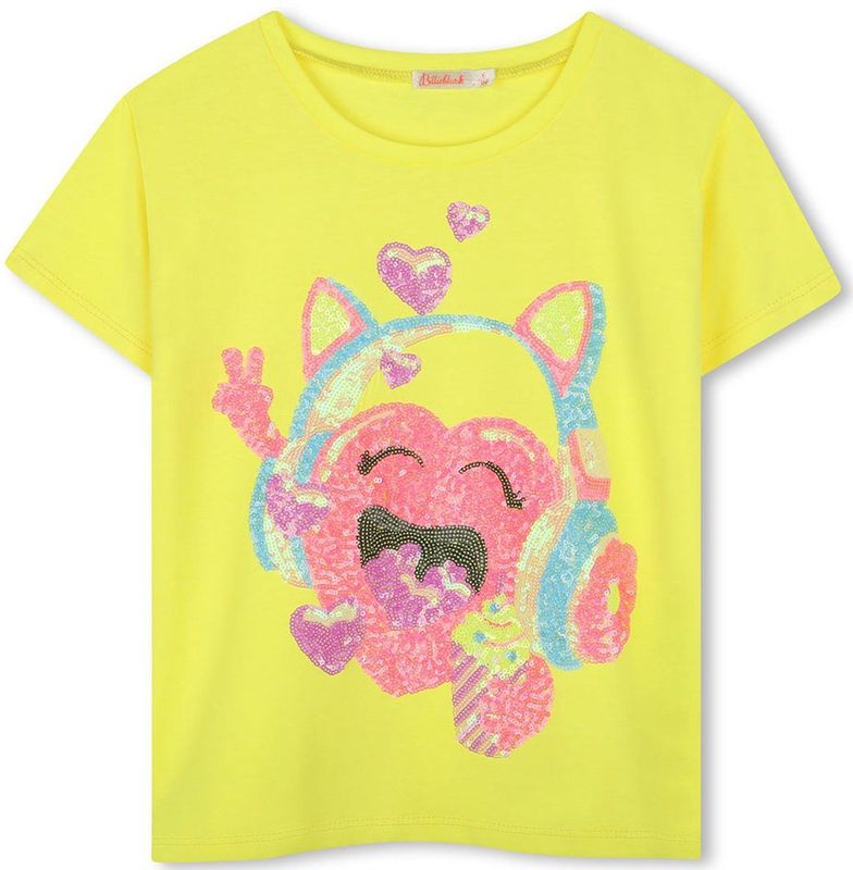 Billieblush U20924 T-shirt Met Korte Mouwen Geel 24 Months Meisjes