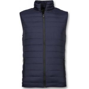 Bodywarmer Heren - Casual Bodywarmer - Blauw