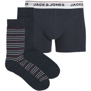 JACK & JONES - JACORDINARY GIFTBOX - Heren Sokken + Boxershort - Maat L