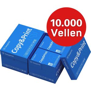 Easyprint Druckerpapier Kopierpapier 10000 Blatt 20 x 500 A4 Premium weiß PEFC