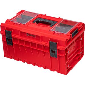 Qbrick System ONE 350 2.0 Profi RED ULTRA HD Custom gereedschapskist modulaire organizer 585 x 385 x 320 mm 38 l stapelbaar IP66