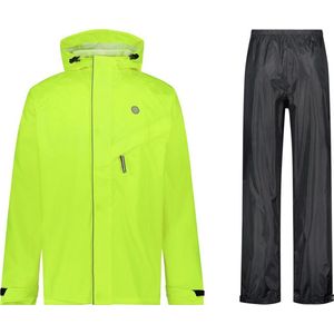 AGU Passat Regenpak Essential - Fluo Geel - XXL - Dames & Heren - Waterdicht