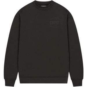 Croyez Stamp Sweater - Dark Green XS