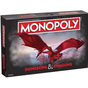 Monopoly Dungeons & Dragons - Monopoly - Engelstalig Bordspel