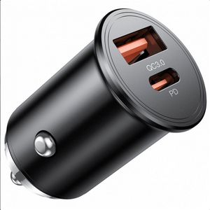 Donfra Autolader - USB A / USB C - 20W - Auto Accessoires