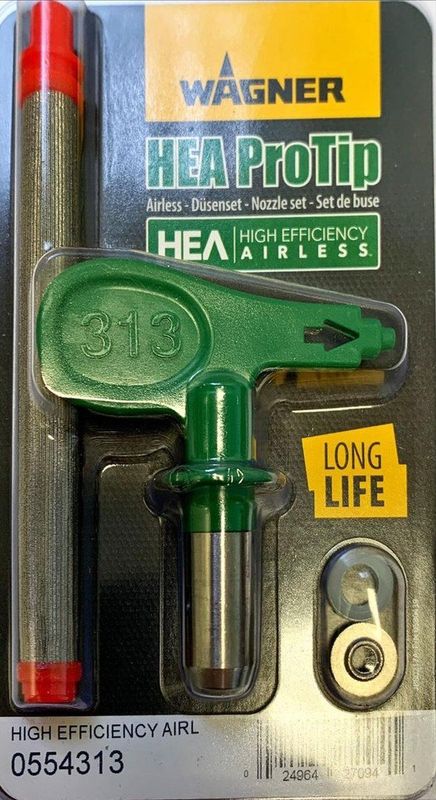 WAGNER - ProTip HEA - Spuittip - Groen - Voor Grondverven en Lakken - < 55% Minder Spuitnevel