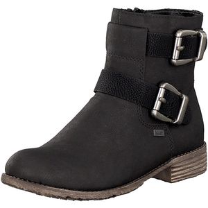 Rieker dames laars zwart