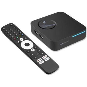 RockTek GX1 Google-gecertificeerde Android TV Box met Realtek RTD1325, 4GB LPDDR4 RAM, 32GB opslagruimte, WiFi 6 & Bluetooth 5.2, Dolby Atmos, 4K HDR streaming mediaspeler